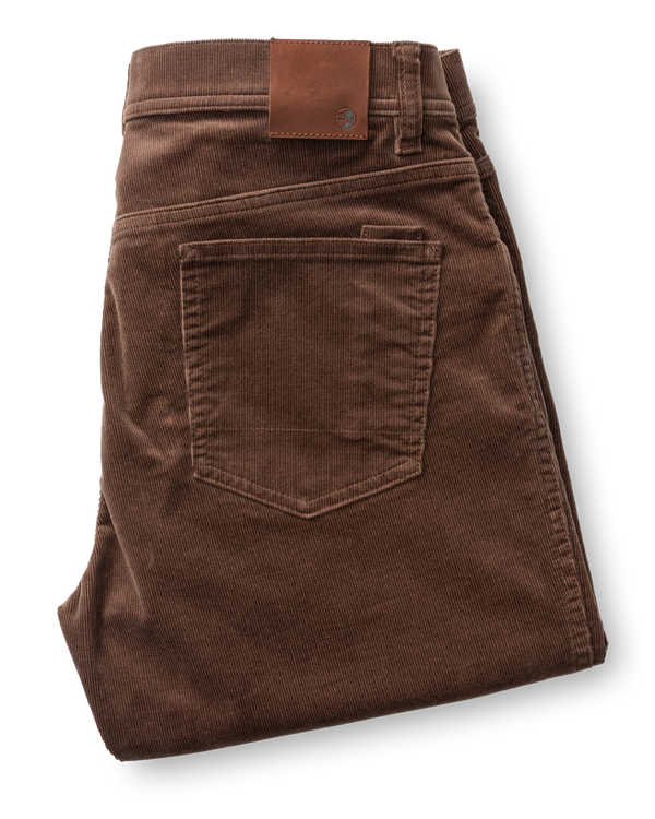 Holston Corduroy Five-Pocket - Espresso Brown