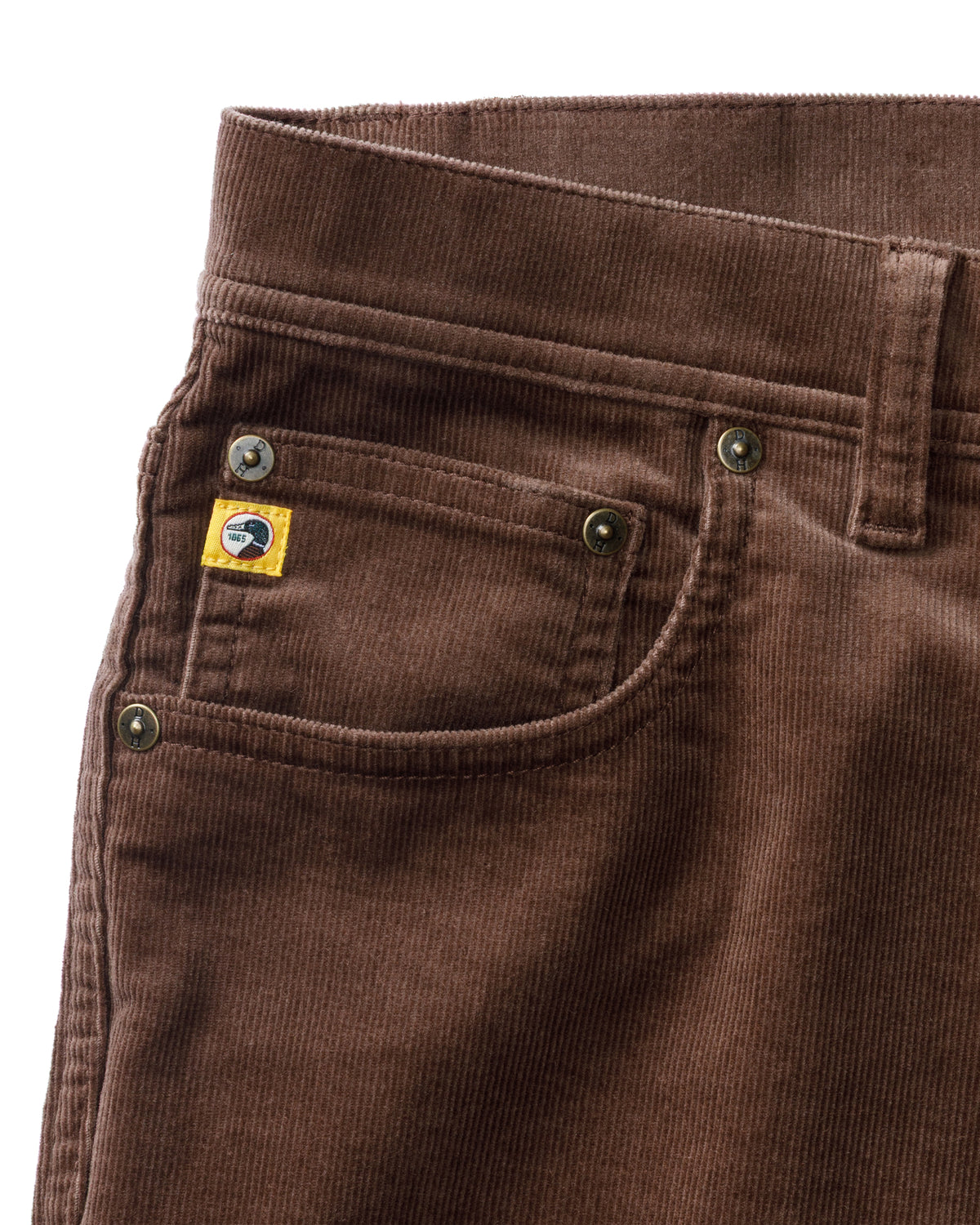 Holston Corduroy Five-Pocket - Espresso Brown