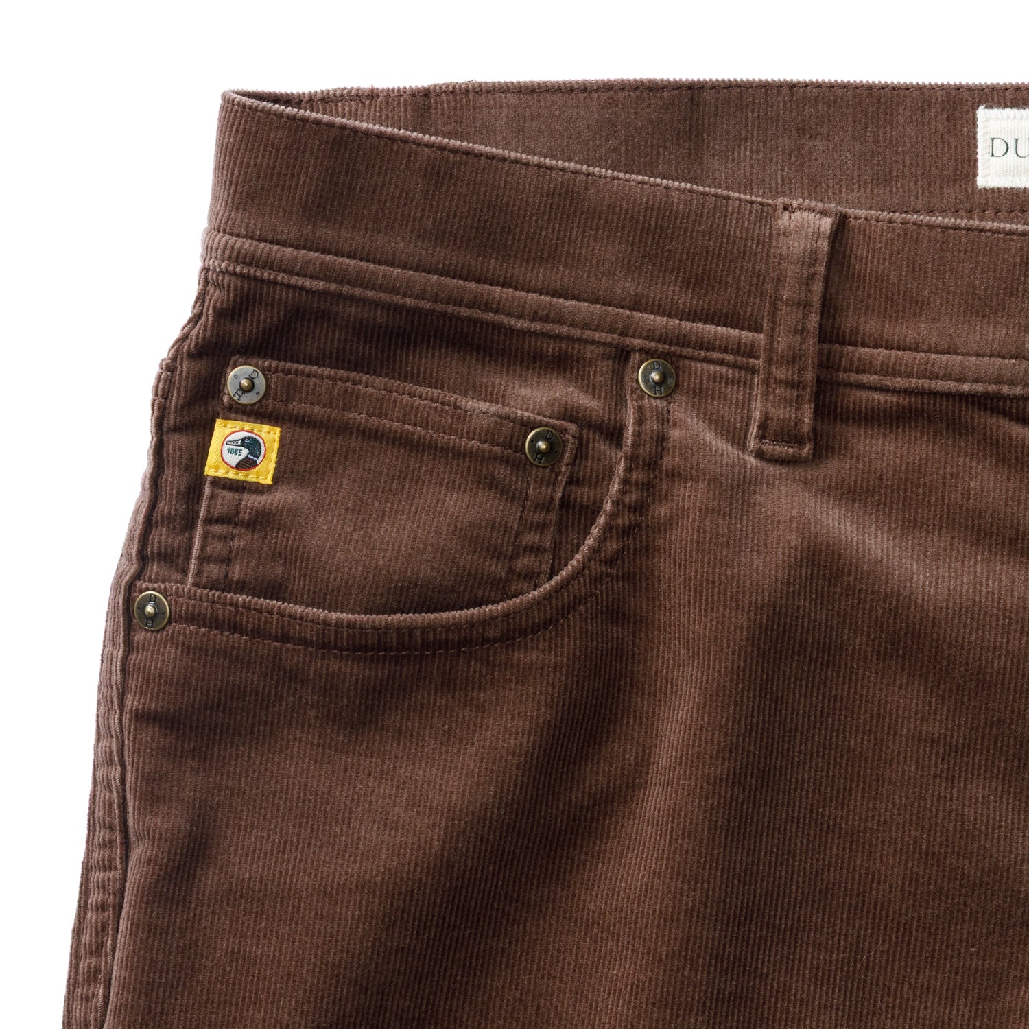 Holston Corduroy Five-Pocket - Espresso Brown