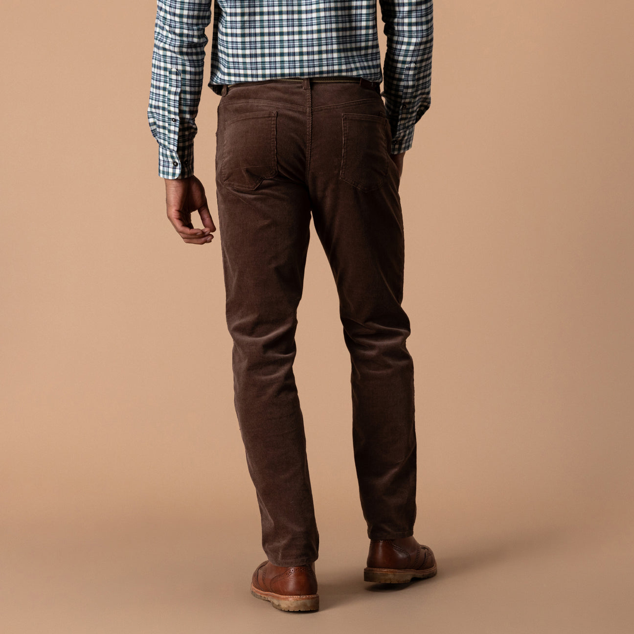 Holston Corduroy Five-Pocket - Espresso Brown