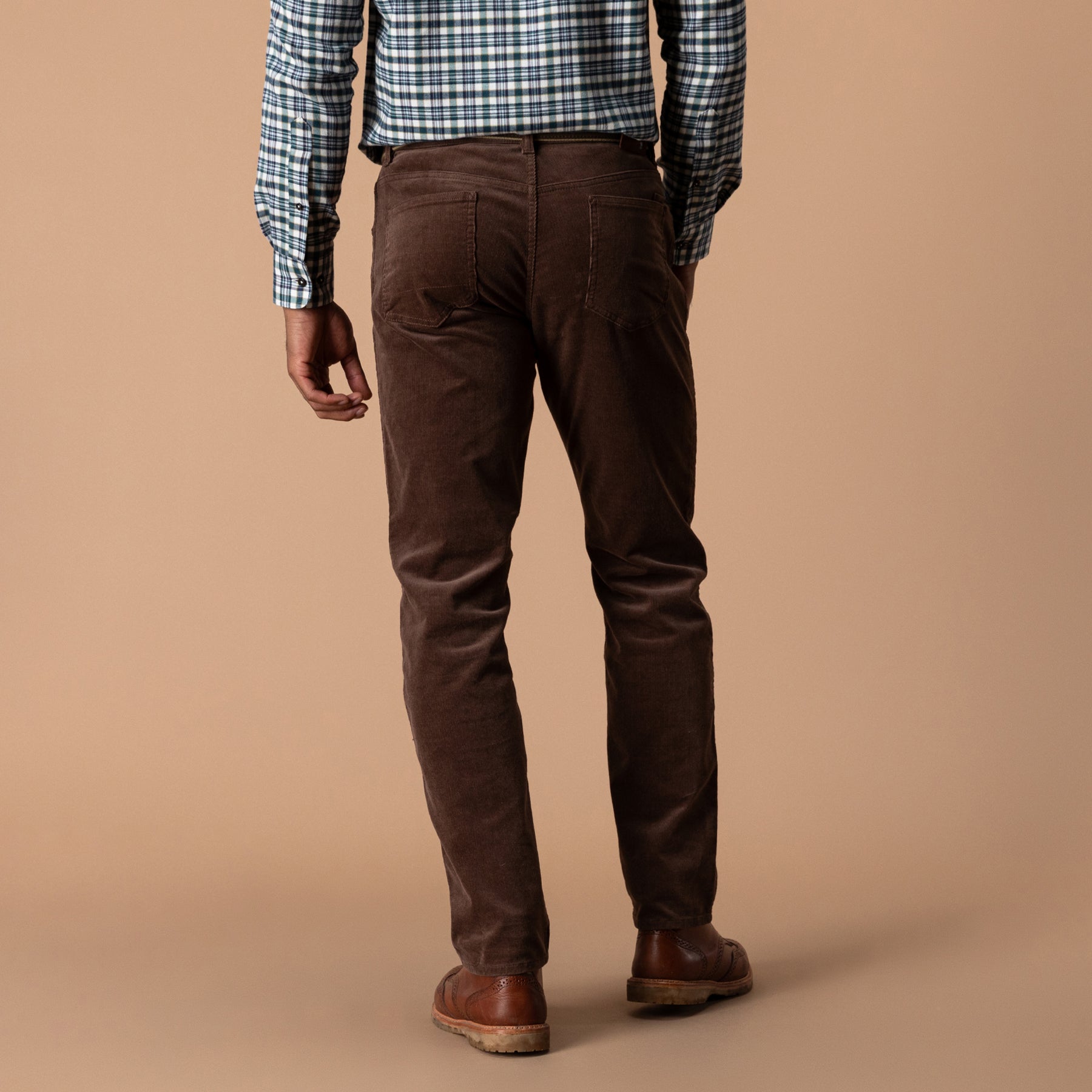 Holston Corduroy Five-Pocket - Espresso Brown