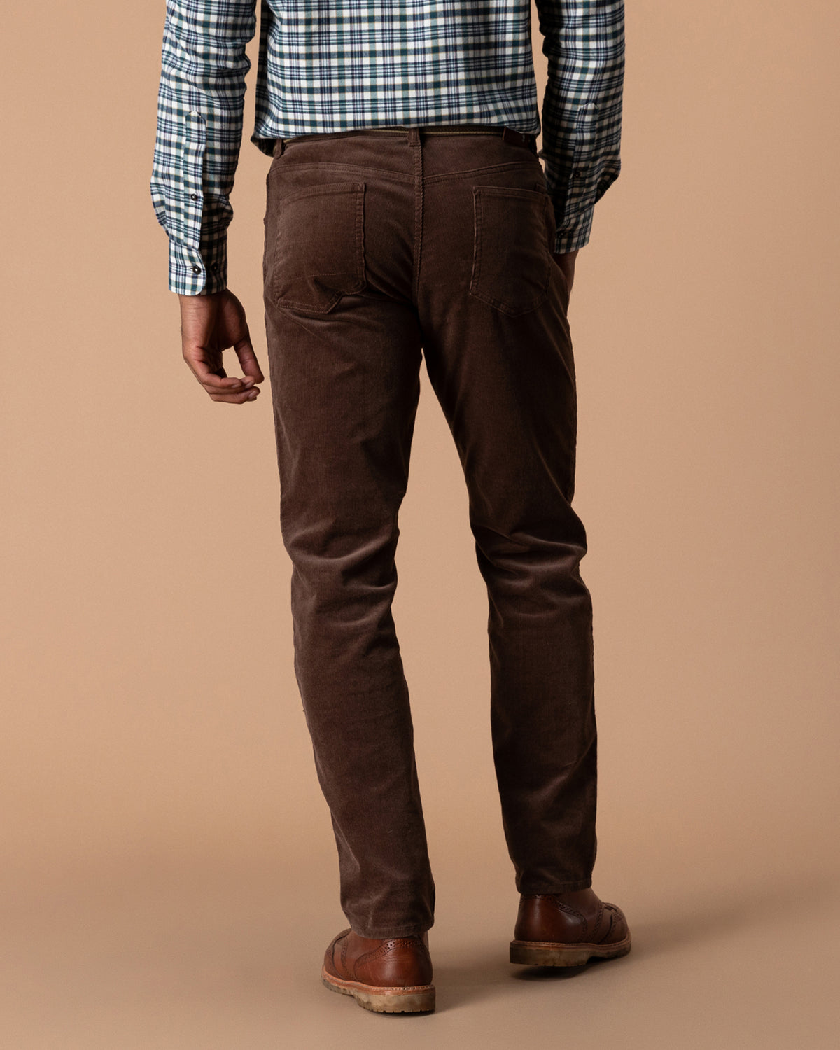 Holston Corduroy Five-Pocket - Espresso Brown