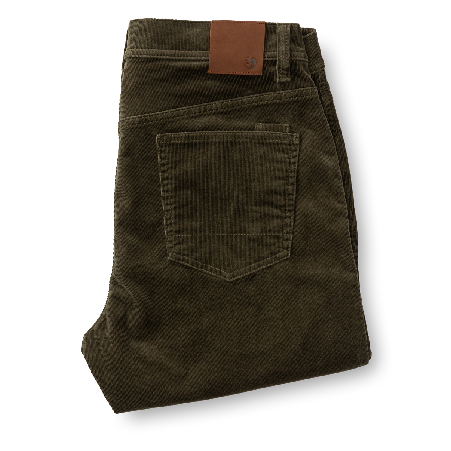 Holston Corduroy Five-Pocket - Olive