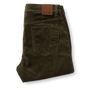 Holston Corduroy Five-Pocket - Olive