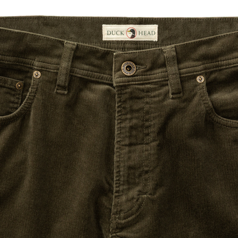 Holston Corduroy Five-Pocket - Olive