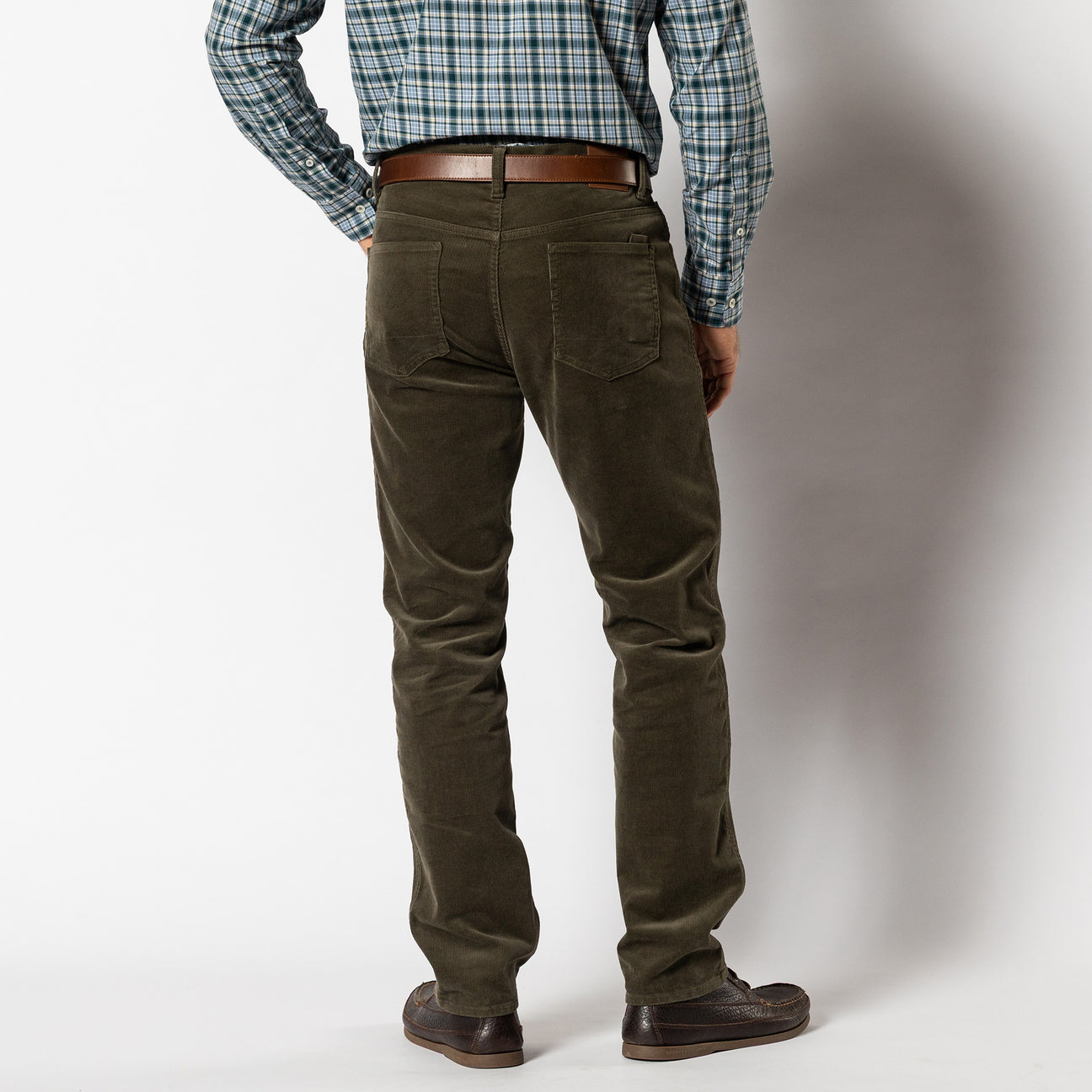 Holston Corduroy Five-Pocket - Olive