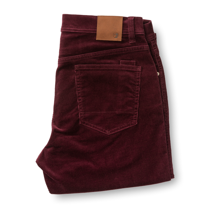Holston Corduroy Five-Pocket - Fig