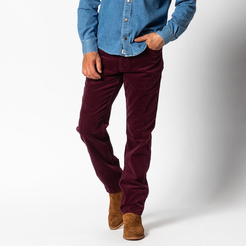 Holston Corduroy Five-Pocket - Fig