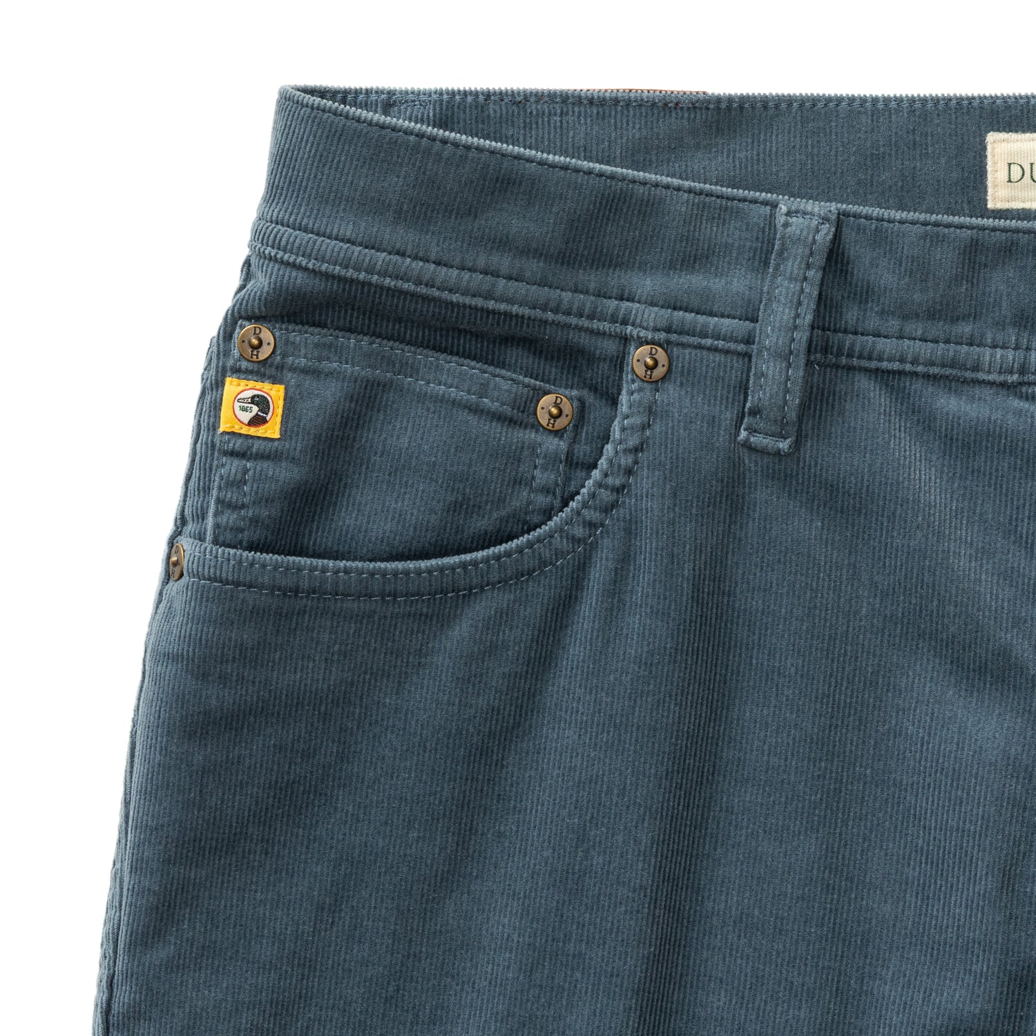 Holston Corduroy Five-Pocket - Dusk Blue
