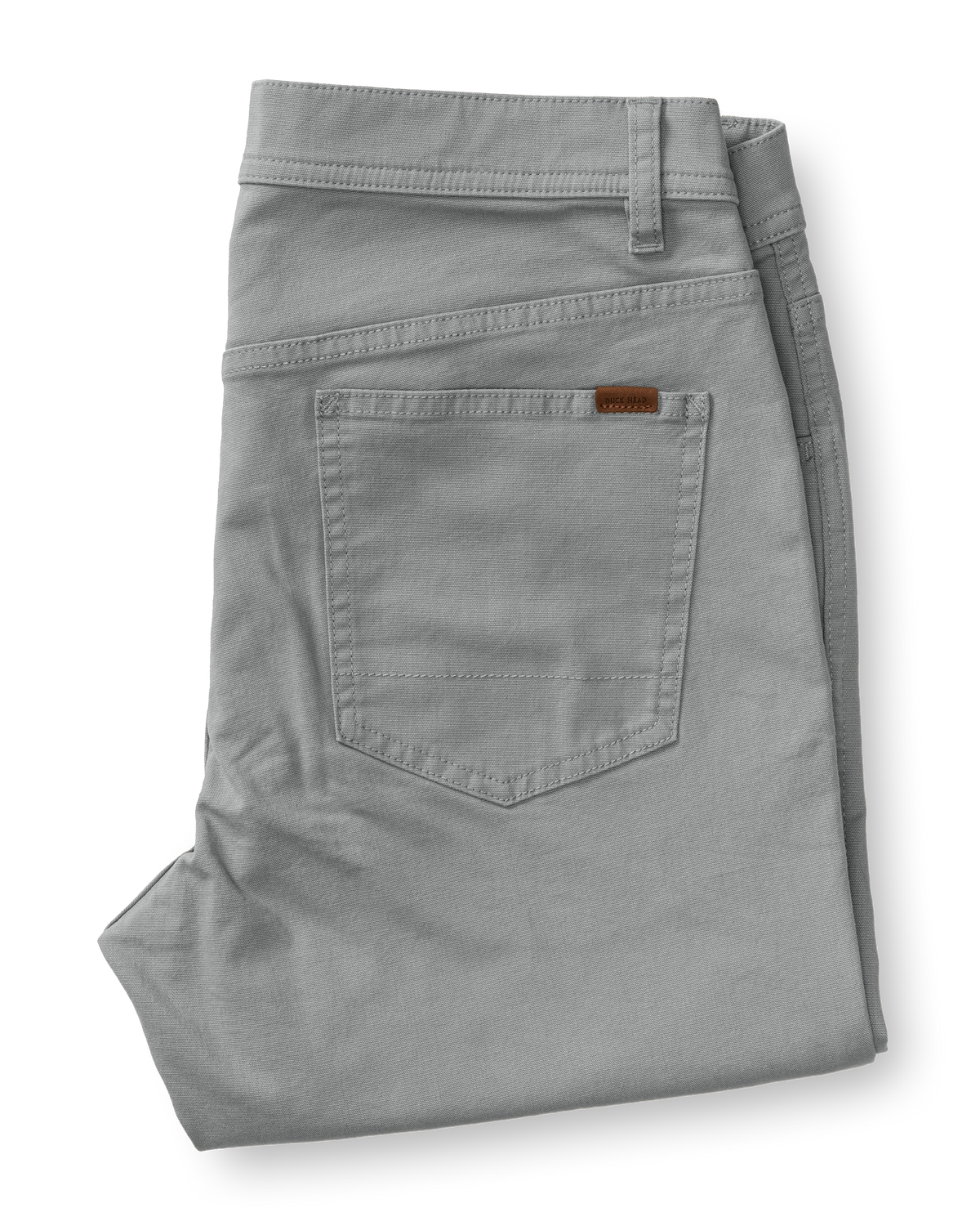 Classic Fit Pinpoint Canvas Five-Pocket - Shadow Grey