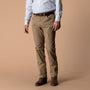 Classic Fit Pinpoint Canvas Five-Pocket - Claystone