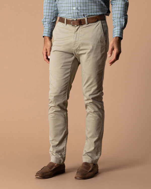 Slim Fit Gold School Chino - Khaki