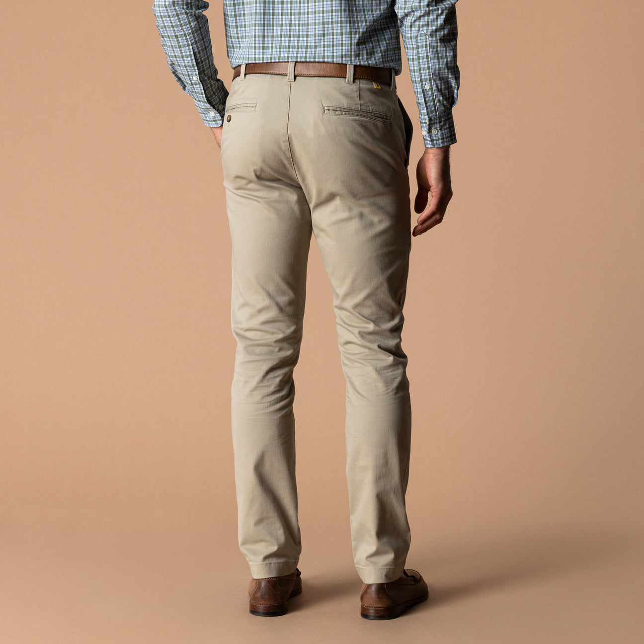 Slim Fit Gold School Chino - Khaki