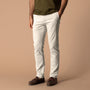 Slim Fit Gold School Chino - Stone