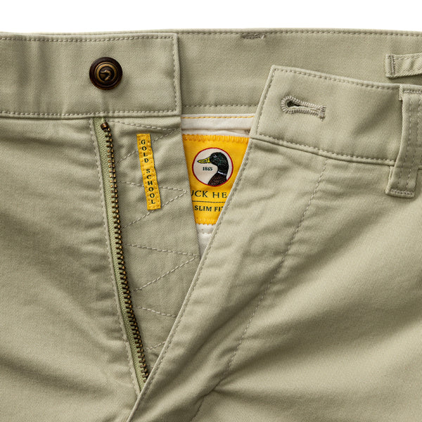 Slim Fit Gold School Chino - Sandstone