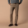 Slim Fit Gold School Chino - Rustic Brown
