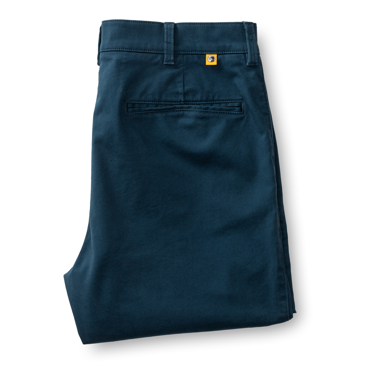 Slim Fit Gold School Chino - Mallard Blue