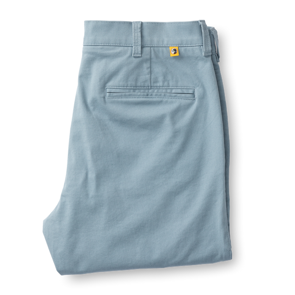 Slim Fit Gold School Chino - River Blue