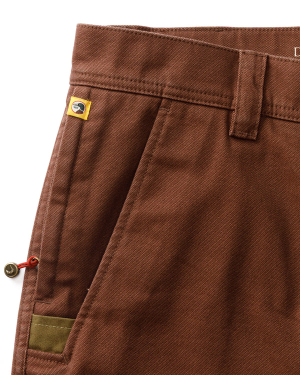 Field Canvas Briar Pant - Espresso Brown