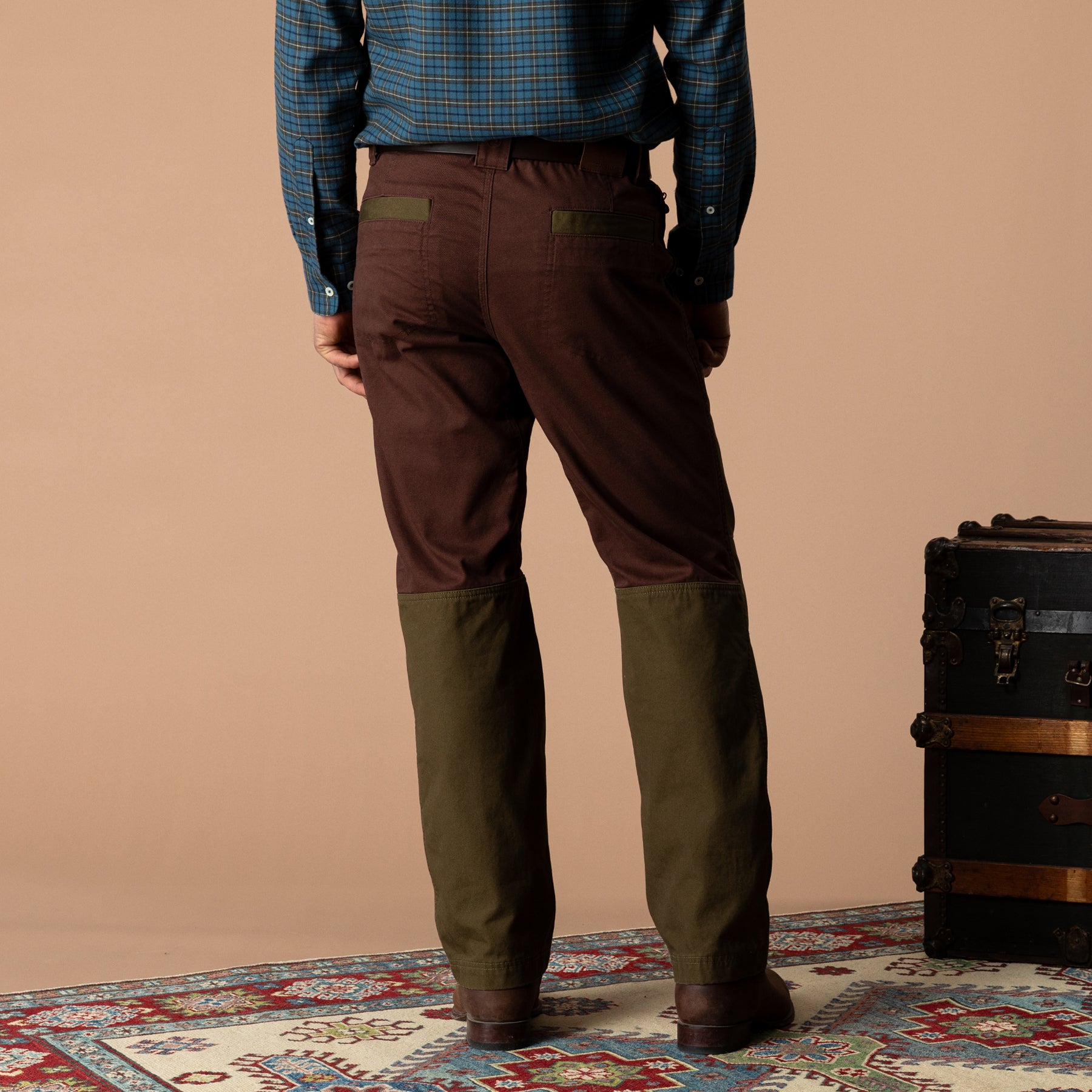 Field Canvas Briar Pant - Espresso Brown