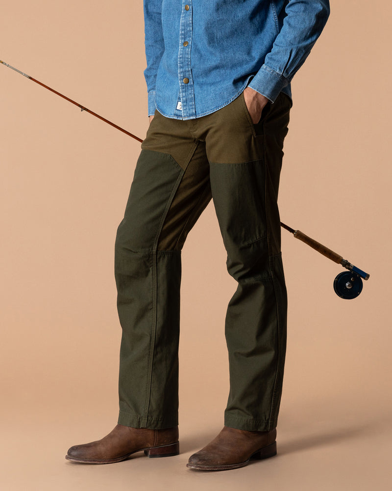 Field Canvas Briar Pant - Dark Olive