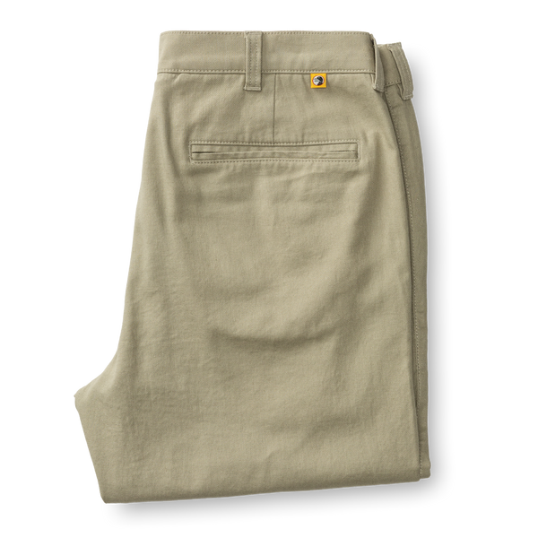 Classic Fit Linen Gold School Chino