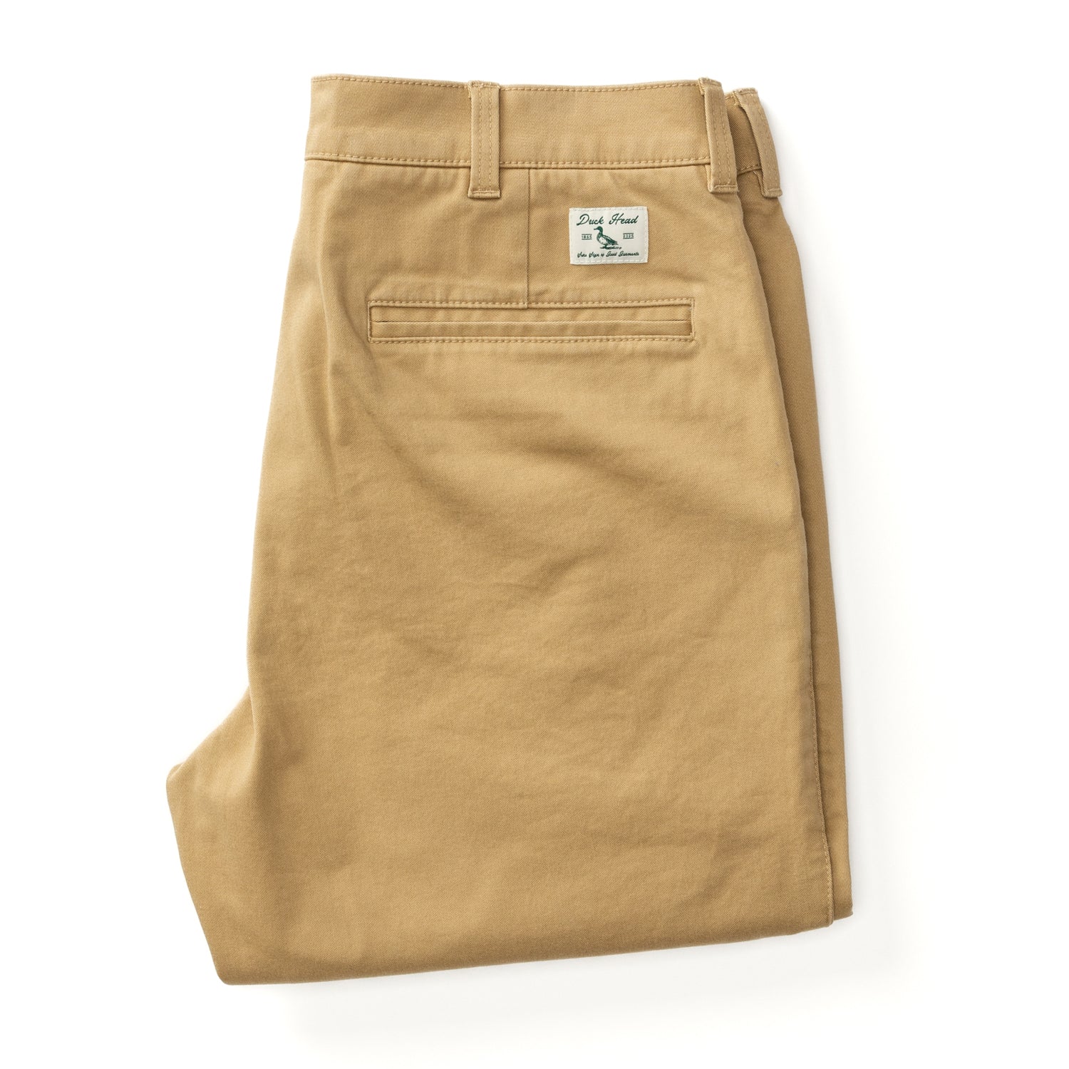 Pleated Gold School Chino - 160th Anniversary Edition – Duck