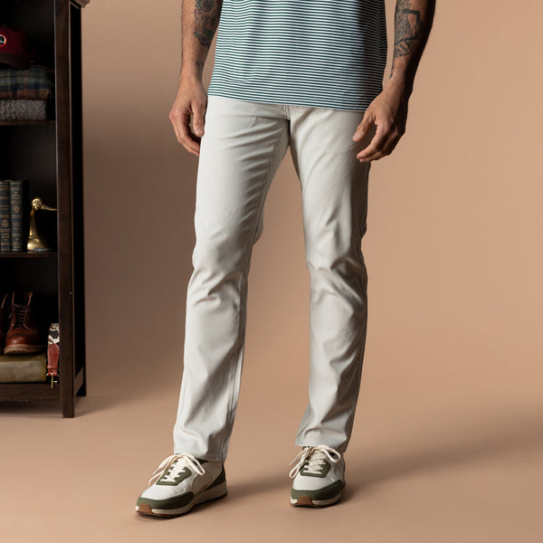 Long Drive Performance Five-Pocket - Stone