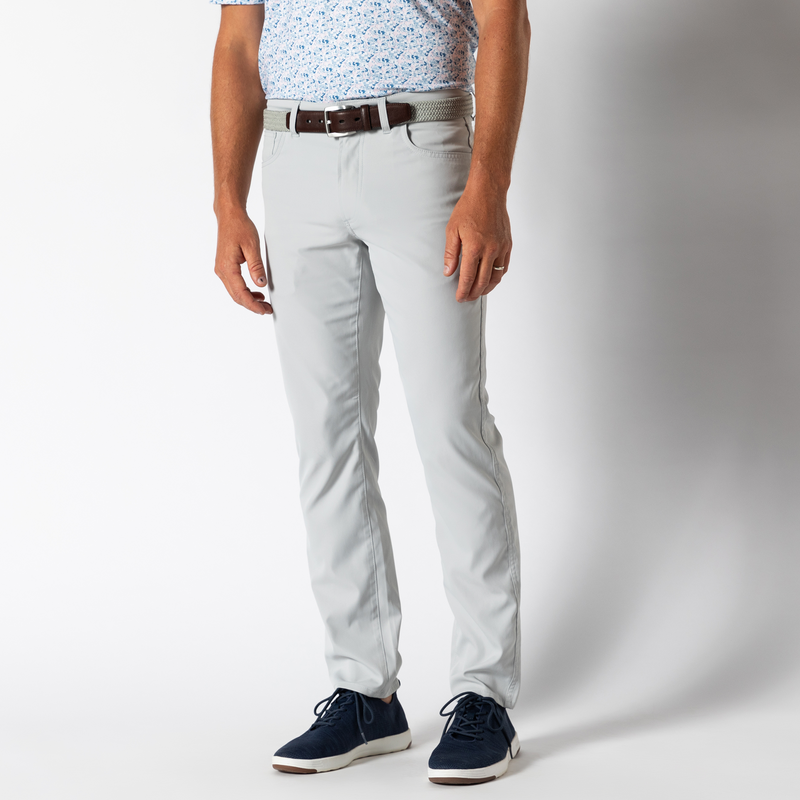 Long Drive Performance Five-Pocket - Mist Grey