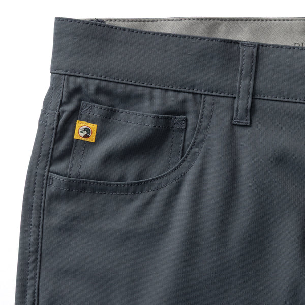 Long Drive Performance Five-Pocket - Charcoal
