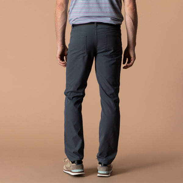 Long Drive Performance Five-Pocket - Charcoal