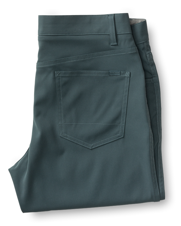 Long Drive Performance Five-Pocket - Graphite Blue