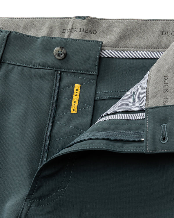 Long Drive Performance Five-Pocket - Graphite Blue