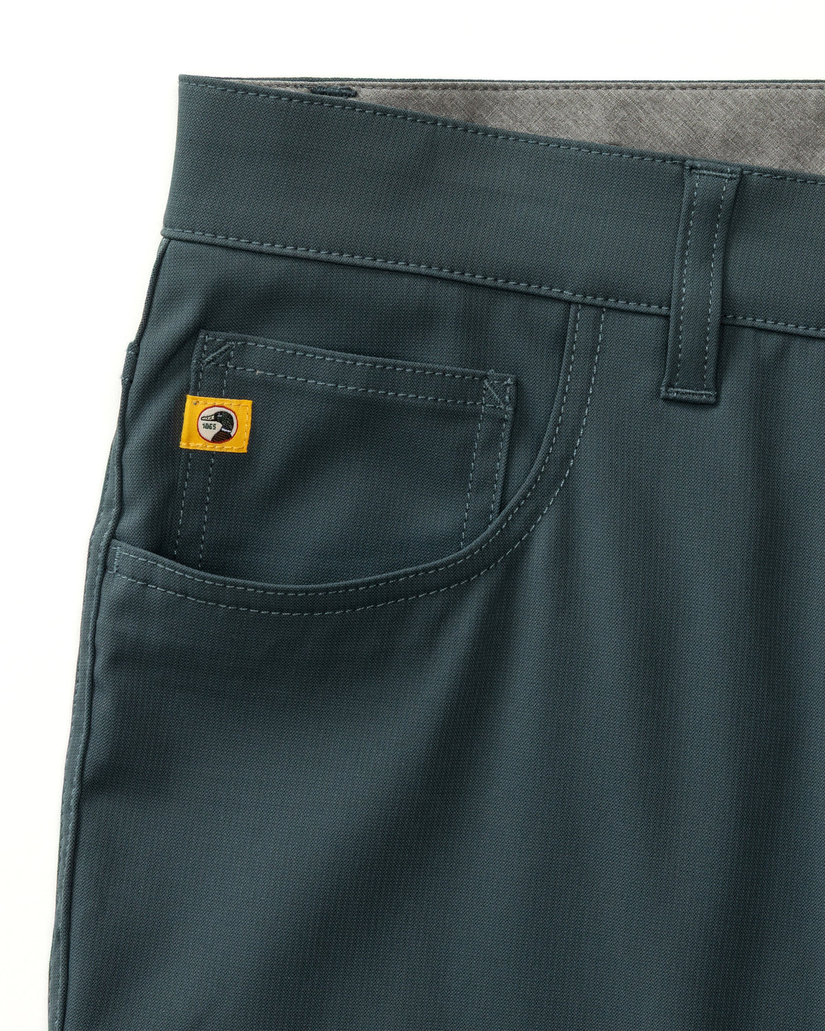 Long Drive Performance Five-Pocket - Graphite Blue
