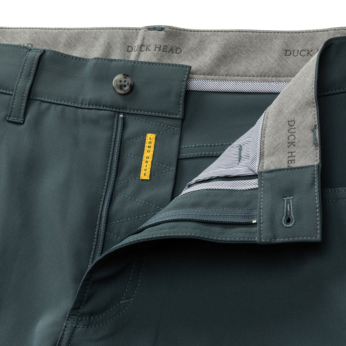 Long Drive Performance Five-Pocket - Graphite Blue