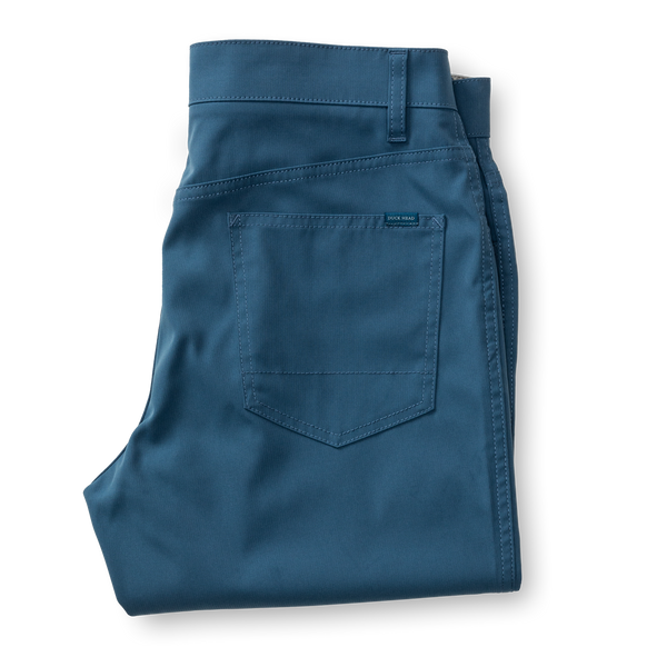 Long Drive Performance Five-Pocket - Midnight Blue