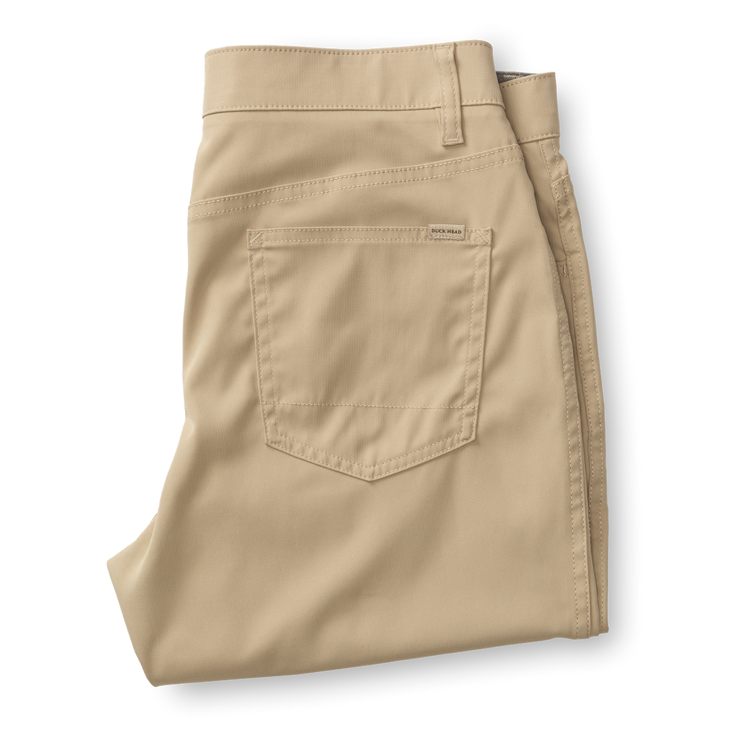 Long Drive Performance Five-Pocket - Khaki – Duck Head