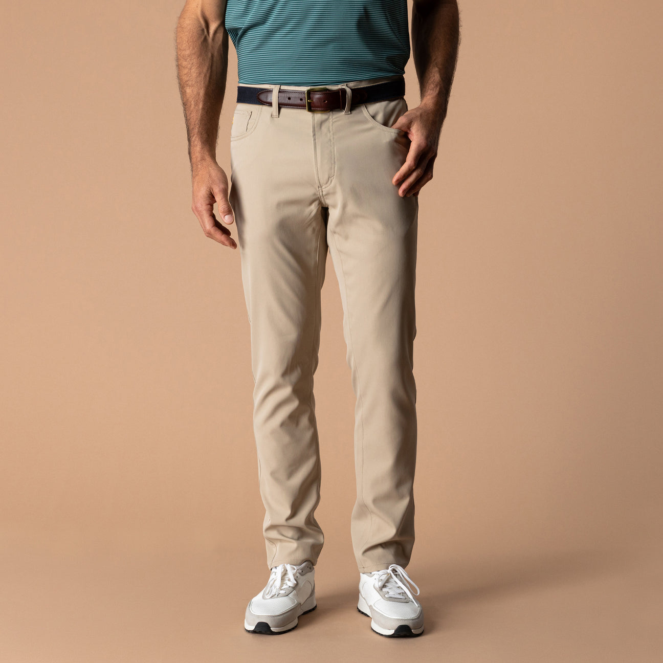 Long Drive Performance Five-Pocket - Khaki