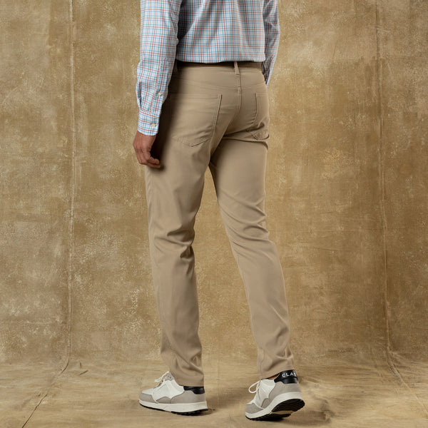 Long Drive Performance Five-Pocket - Khaki