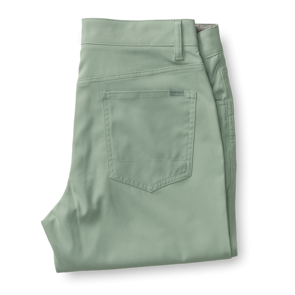 Long Drive Performance Five-Pocket - Spring Olive