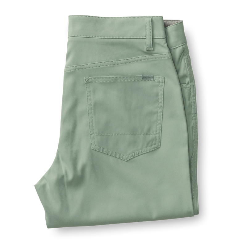 Long Drive Performance Five-Pocket - Spring Olive