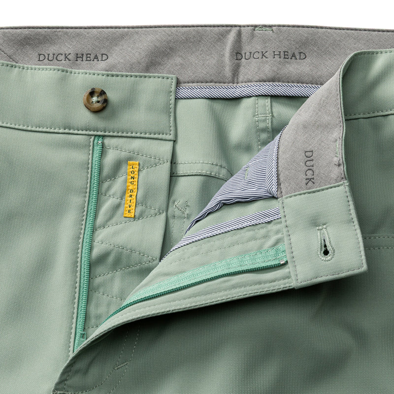 Long Drive Performance Five-Pocket - Spring Olive