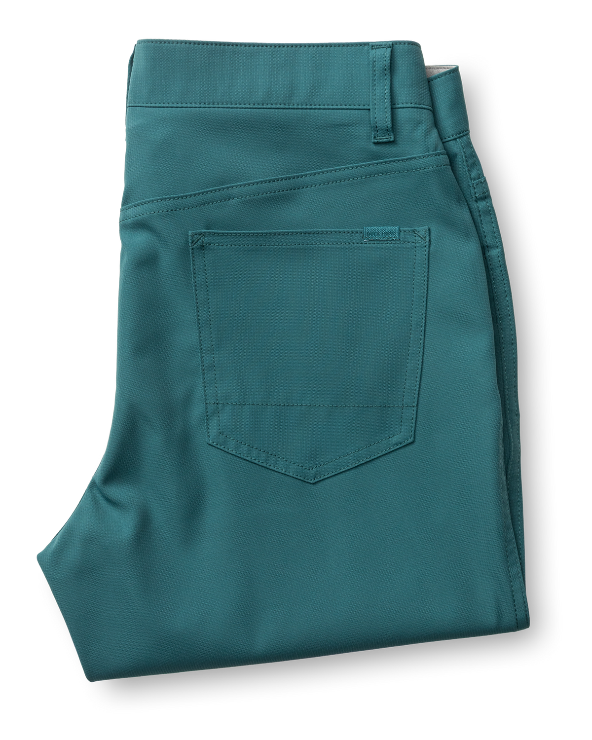 Long Drive Performance Five-Pocket - Midnight Teal