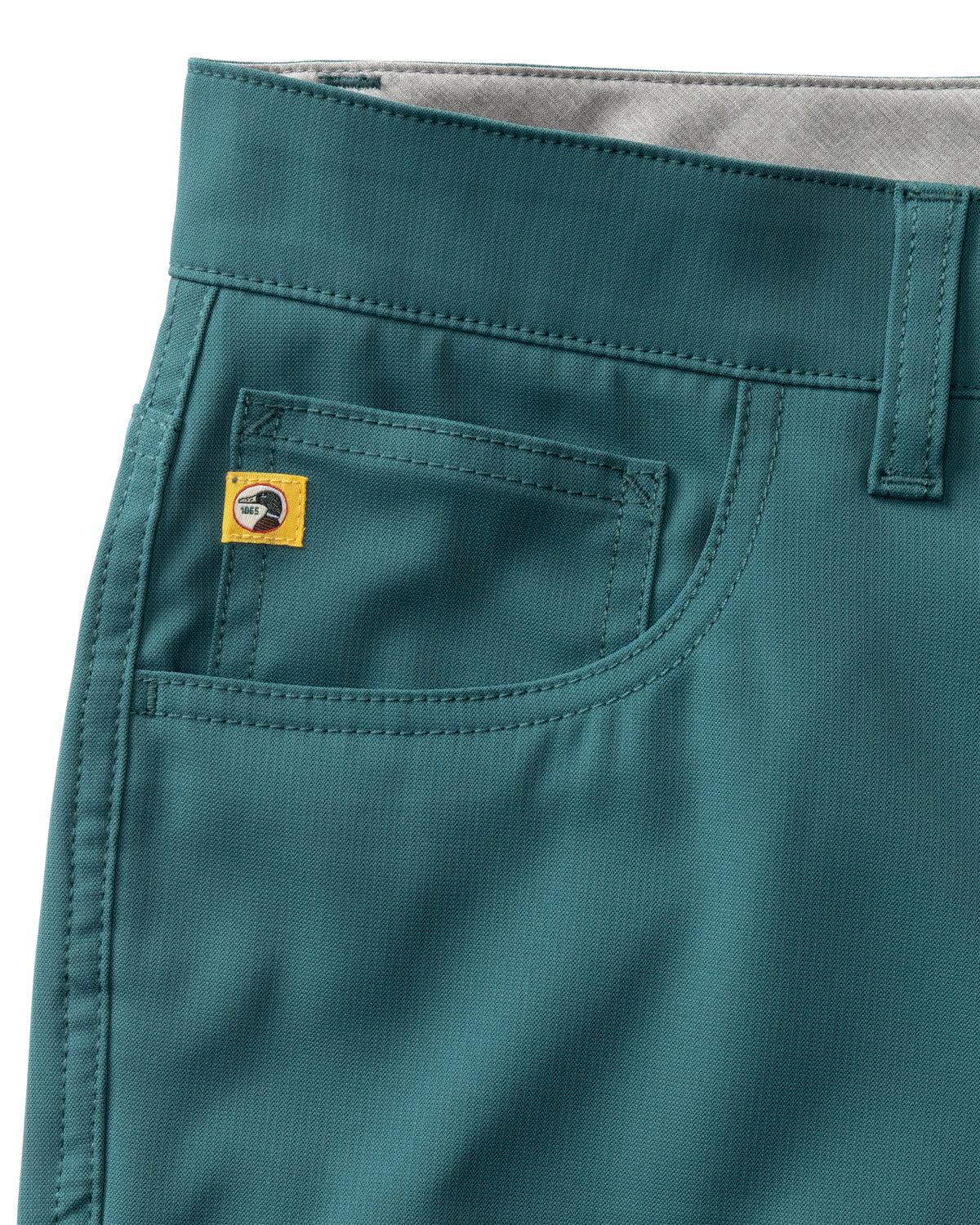 Long Drive Performance Five-Pocket - Midnight Teal