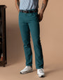 Long Drive Performance Five-Pocket - Midnight Teal