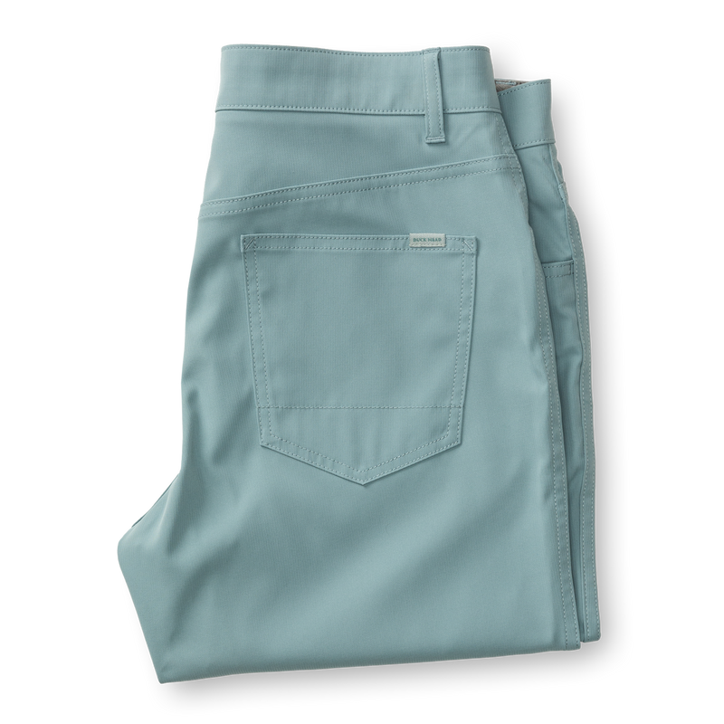 Long Drive Performance Five-Pocket - Mineral Blue
