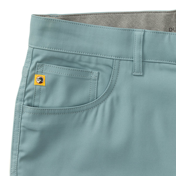 Long Drive Performance Five-Pocket - Mineral Blue