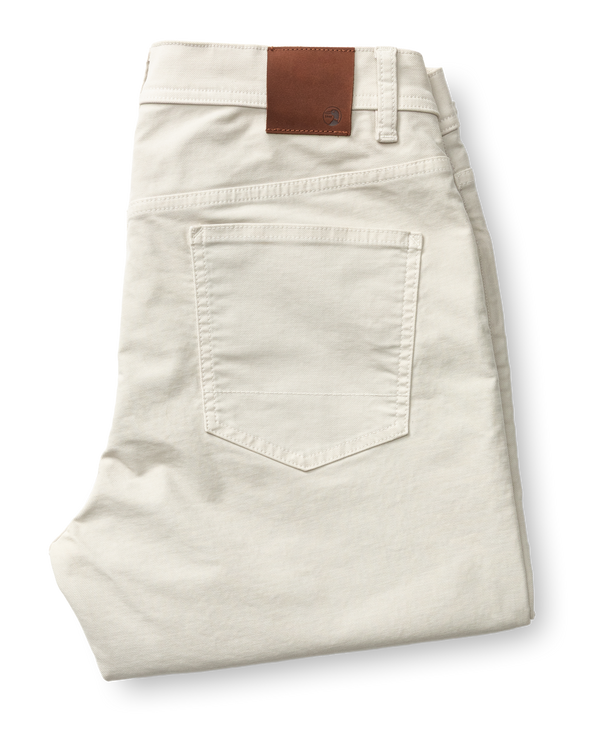 Weldon Garment Dyed Five-Pocket - Stone