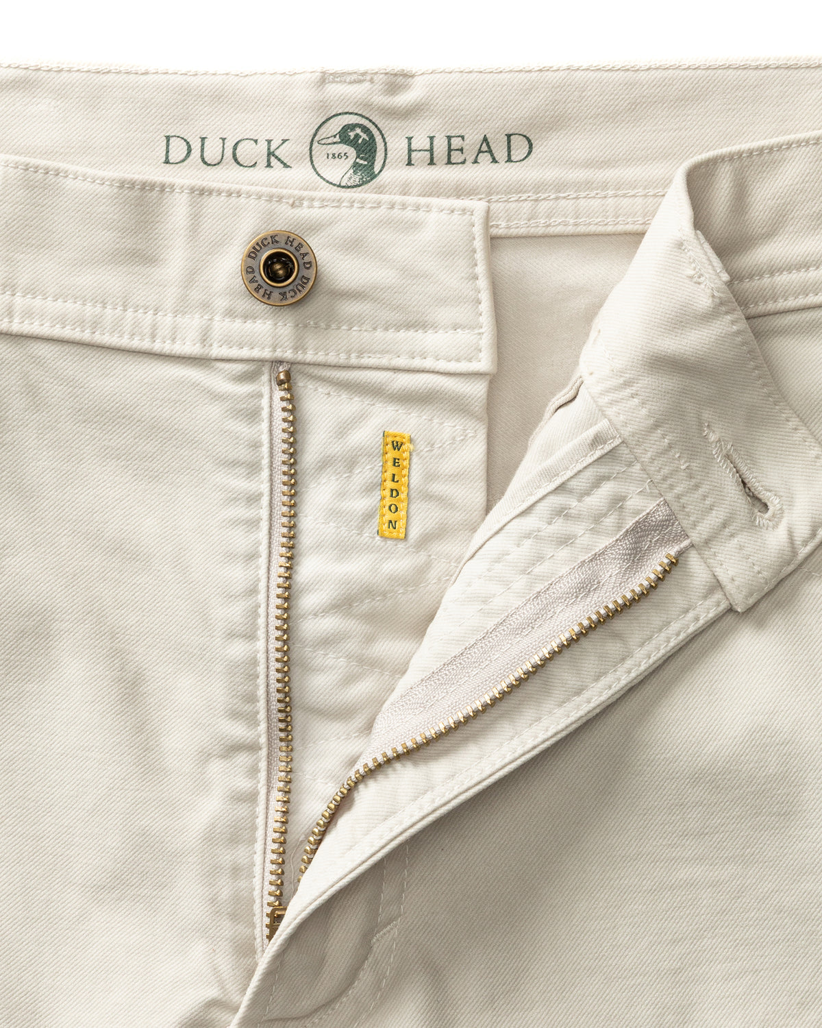 Weldon Garment Dyed Five-Pocket - Stone
