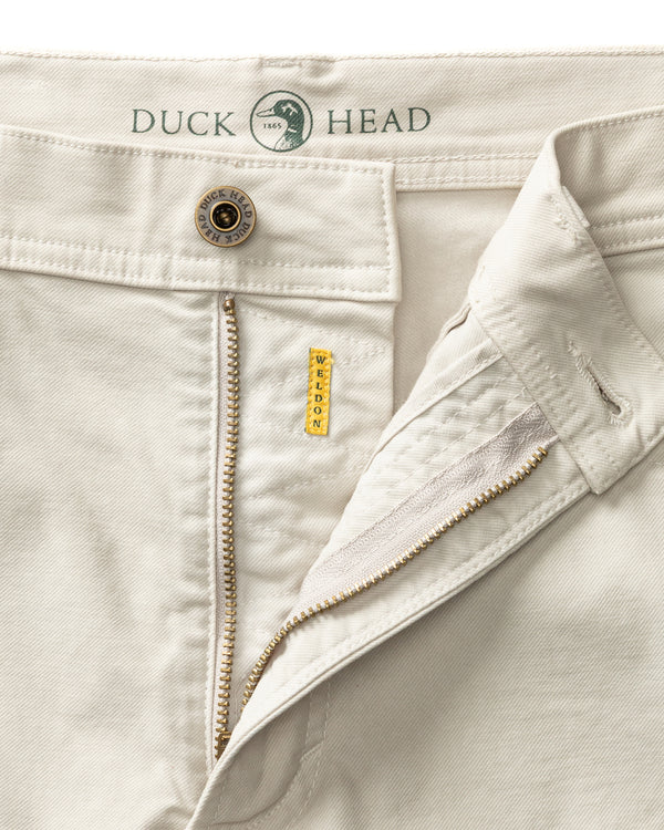 Weldon Garment Dyed Five-Pocket - Stone